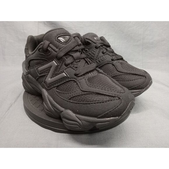 New Balance Boys 9060 Sneakers PC9060BB Suede Mesh Black Size 11 NEW NO BOX! - Picture 3 of 11